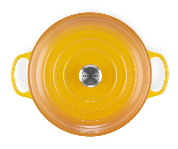 Le Creuset Gourmet-Profitopf Signature Gusseisen Nectar Gelb 30cm