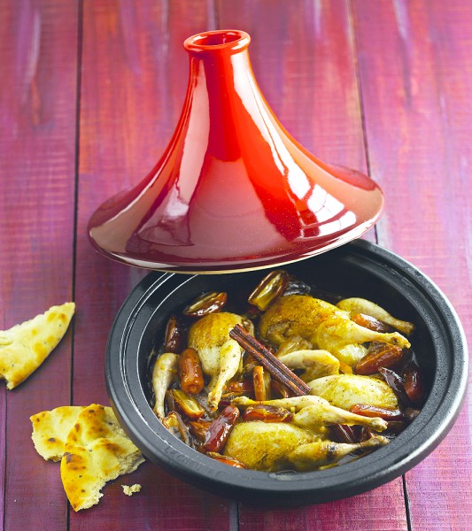 Le Creuset Tagine Gusseisen Kirschrot 31cm