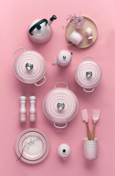 Le Creuset Mittlere Kochkelle Craft Powder Pink (Shell Pink)