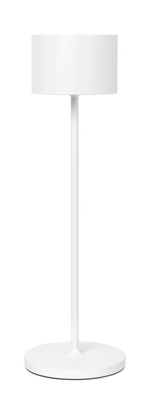 blomus Tischleuchte FAROL kabellos dimmbar LED Akku Outdoor white weiß