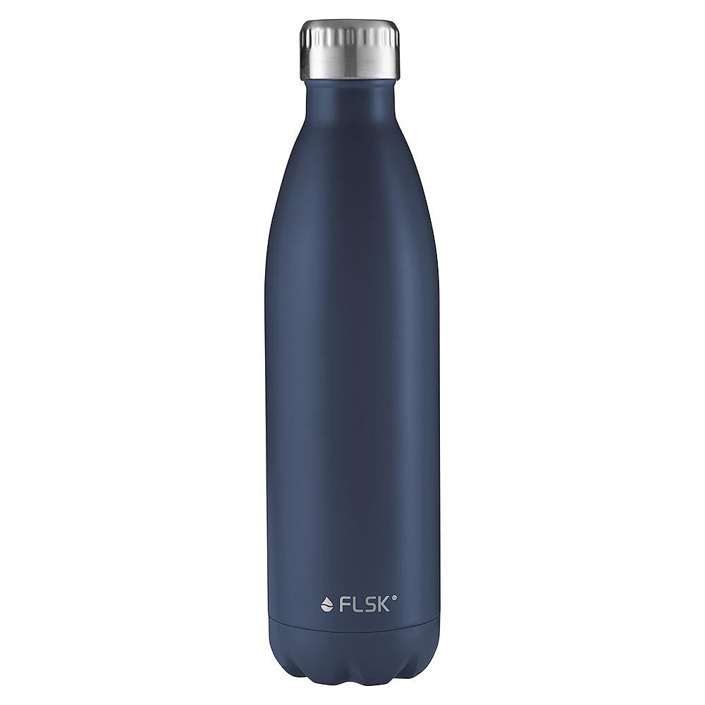 FLSK Trinkflasche Midnight Isolierflasche Dunkelblau