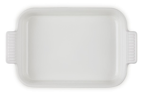 Le Creuset Auflaufform Tradition Steinzeug Meringue 26cm