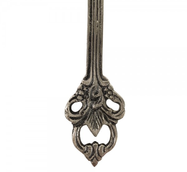 Handspiegel Prinzessin Silber Barock Schminkspiegel Antik-Stil Karneval Halloween