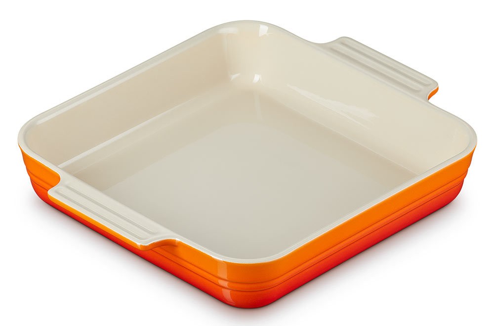 Le Creuset Auflaufform Quadratisch Steinzeug Ofenrot 23cm