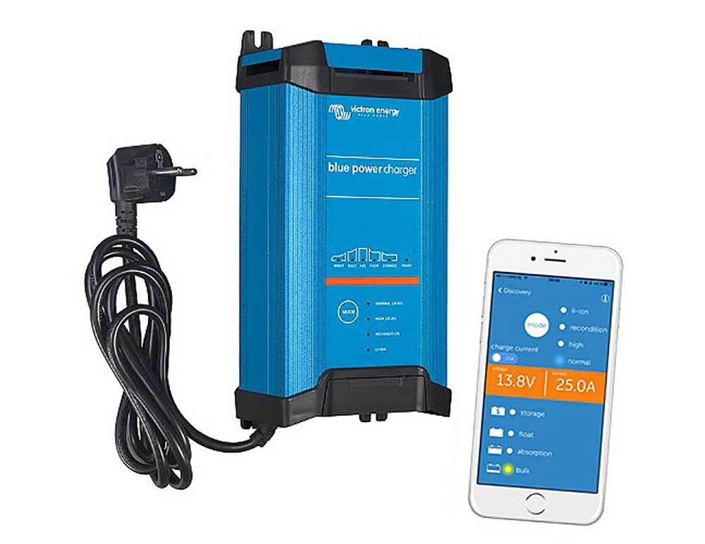 Victron Energy Blue Smart IP22 Ladegerät 12/20 230V – 1 Anschluss