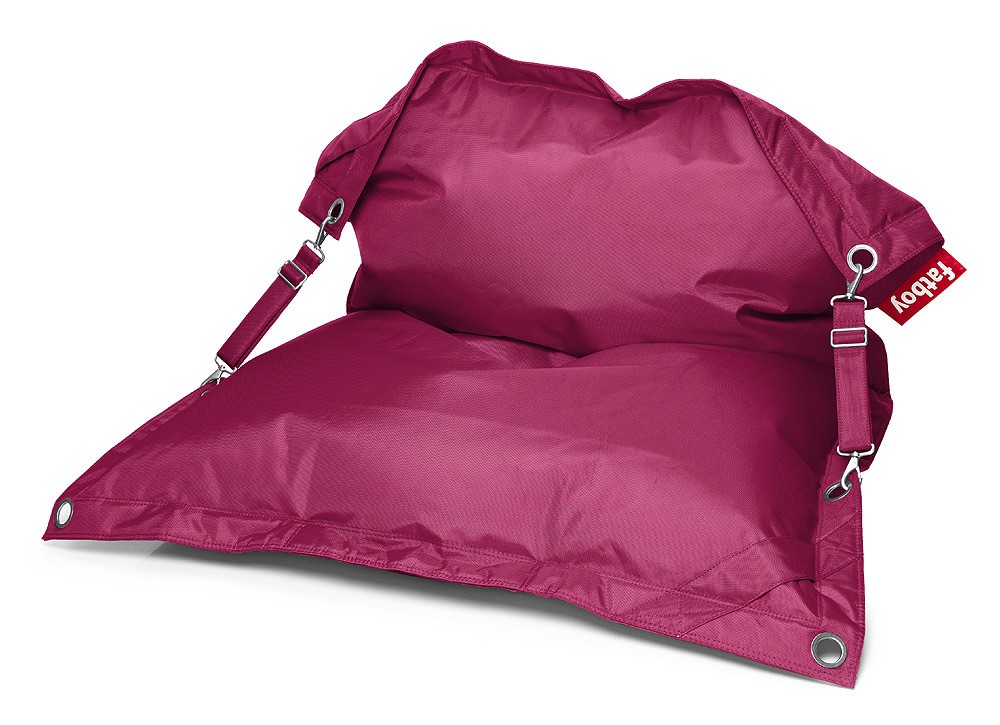 Fatboy Buggle-Up Pink Sitzsack Lounge-Sitz 190 x 140 cm