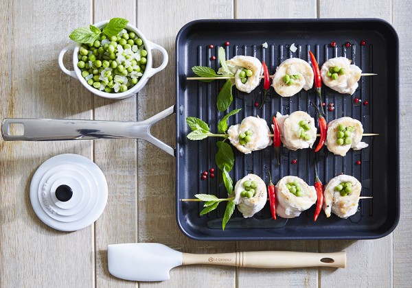 Le Creuset Aluminium Grillpfanne Antihaft Quadratisch 28cm