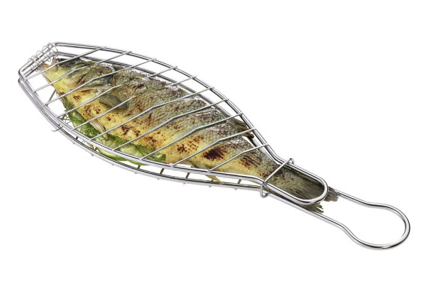 Küchenprofi Fischgrillzange EASY XL Edelstahl