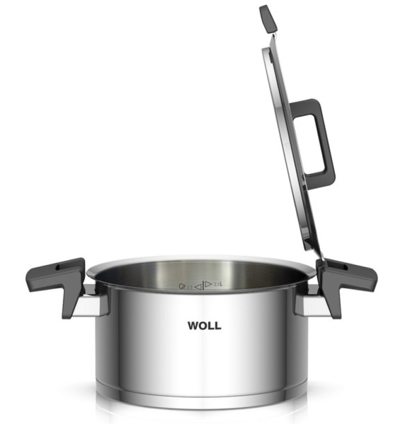 Woll Topfset Concept 4-teilig mit Deckel Edelstahl Induktion Ø 18,20,24,28 cm