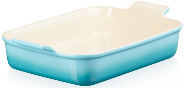 Le Creuset Auflaufform Tradition Steinzeug Karibik 32cm
