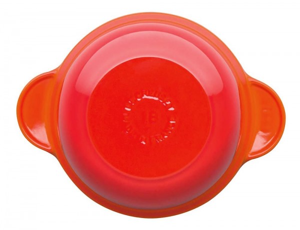 Le Creuset Cocotte Every Gusseisen mit Poteriedeckel Ofenrot 18cm