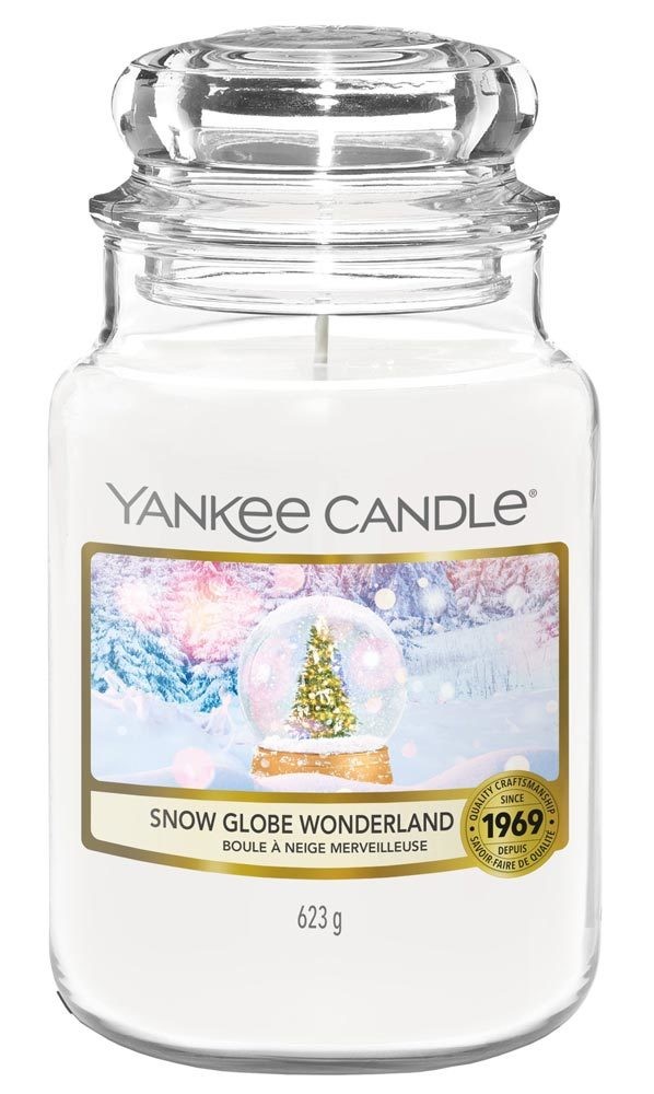 Yankee Candle Duftkerze Snow Globe Wonderland Weihnachtsduft 623 g