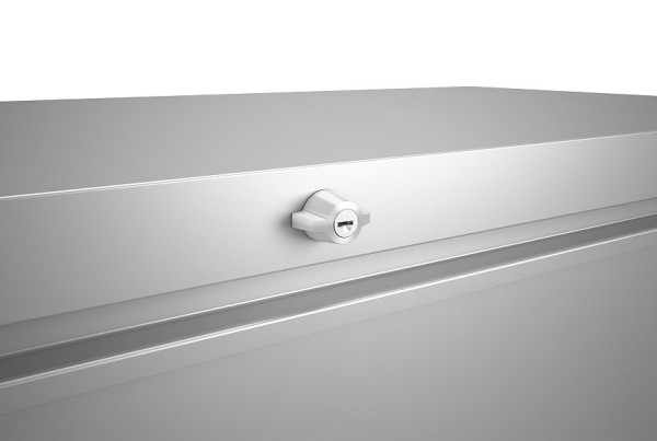 Biohort Loungebox 200 Aufbewahrungsbox 200x84x88,5cm Dunkelgrau-Metallic
