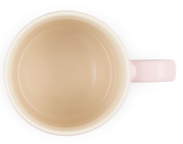 Le Creuset Tasse Becher Steinzeug Shell Pink 350ml