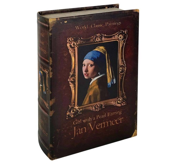 Hohles Buch Das Mädchen mit dem Perlenohrring Jan Vermeer Buchversteck