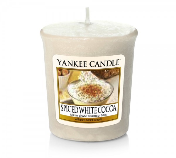 Yankee Candle Votivkerze Spiced White Cocoa 49 g