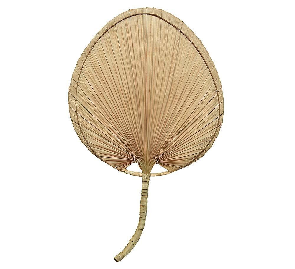 Wanddeko Palmenblatt Deko Fächer Wand Natur Palmblatt Handgefertigt 66cm Wanddeko Palmenblatt Deko Fächer Wand Natur Palmblatt Handgefertigt 66cm