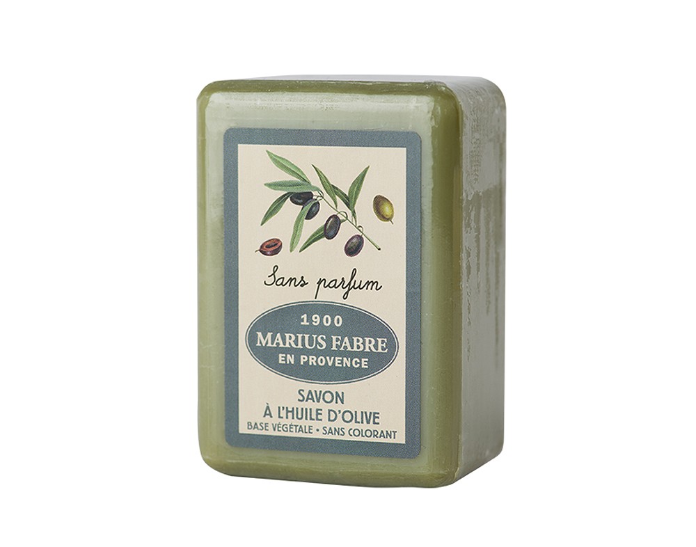 Marius Fabre Bio-Olivenöl Seife Neutral (ohne Parfumzusätze) Shea-Butter - 150g