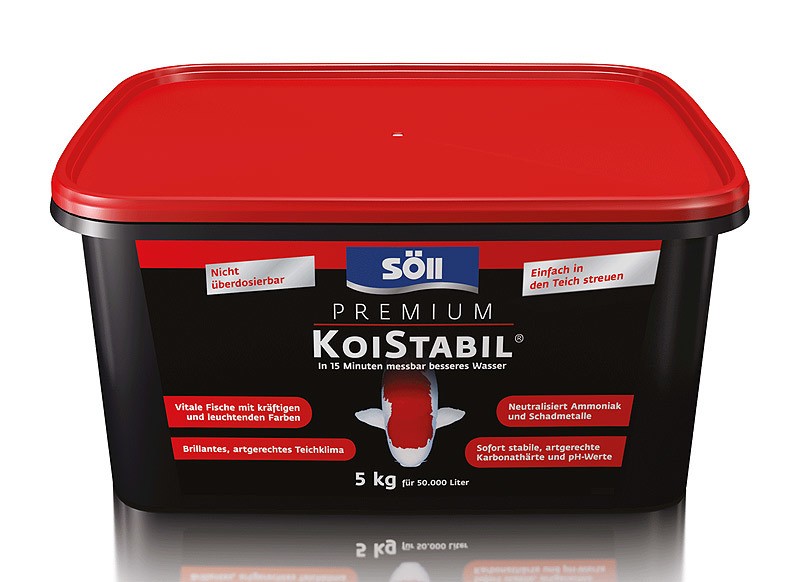 Söll Premium KoiStabil Perfektes Teich -Klima 5 kg bis 50000 L