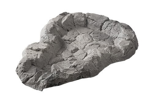 Heissner Bachlauf Schale Teich Felsgrau 73X43X7cm