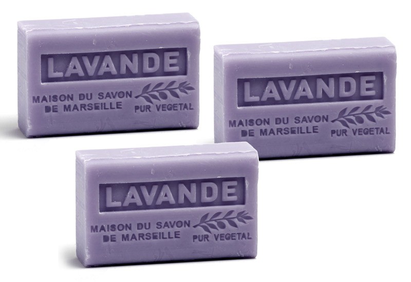 3 x Provence Seife Lavande (Lavendel) - Karité a`60g
