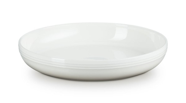 Le Creuset Suppenteller Coupe Steinzeug Meringue 22cm