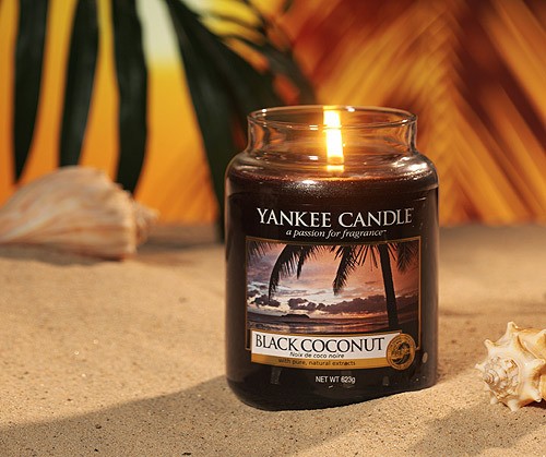 Yankee Candle Duftkerze Black Coconut 411 g