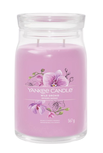 Yankee Candle Duftkerze Signature Wild Orchid 567 g