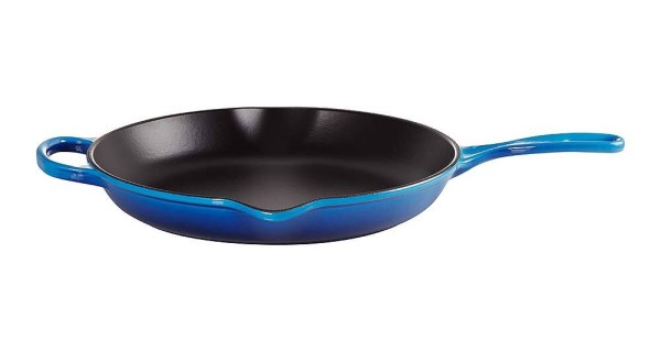 Le Creuset Brat- und Servierpfanne Gusseisen Azure Blau