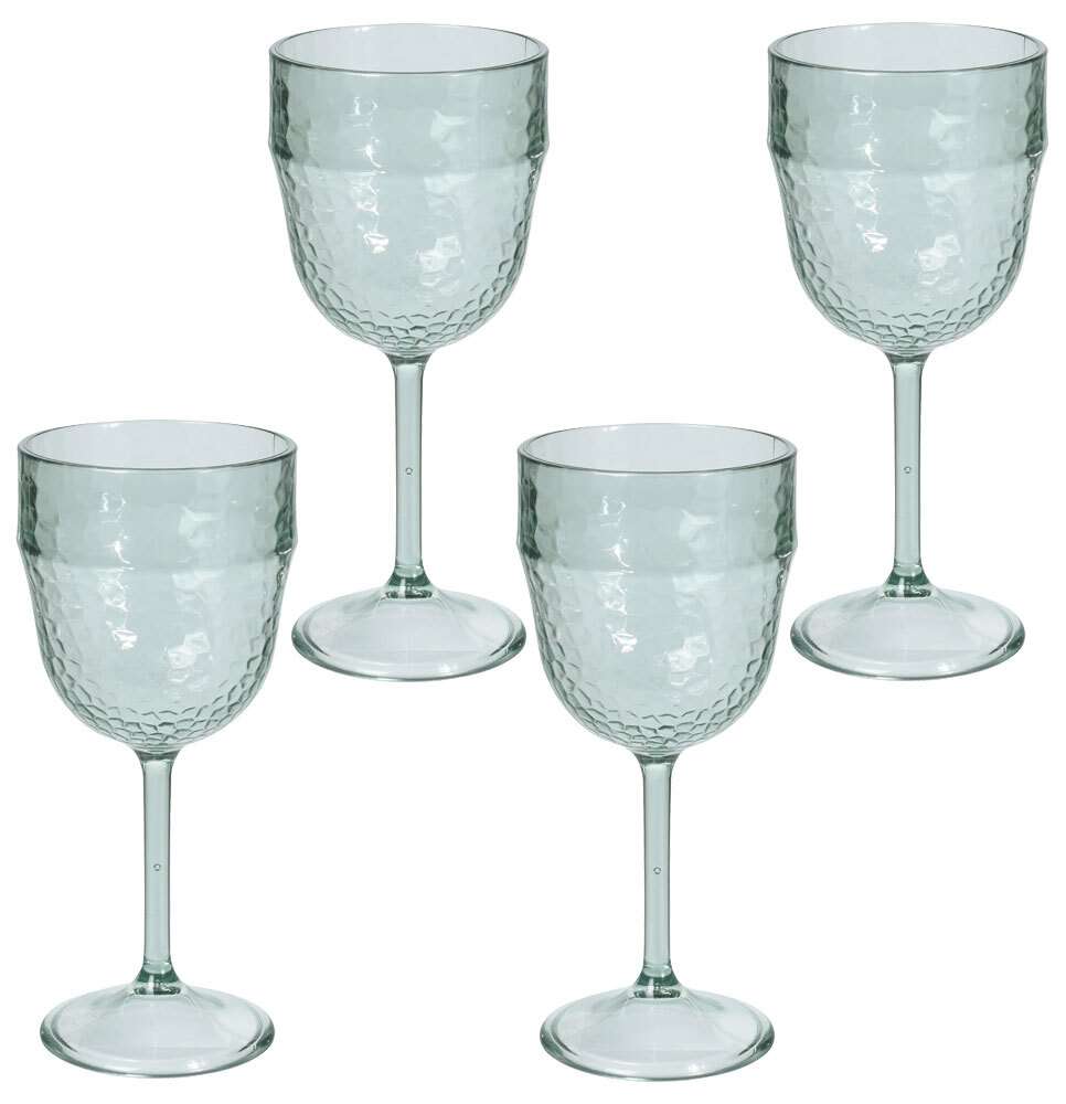 2er Set Weingläser Aus Kunststoff - Bruchsicher & Faltbar Für Camping & Outdoor