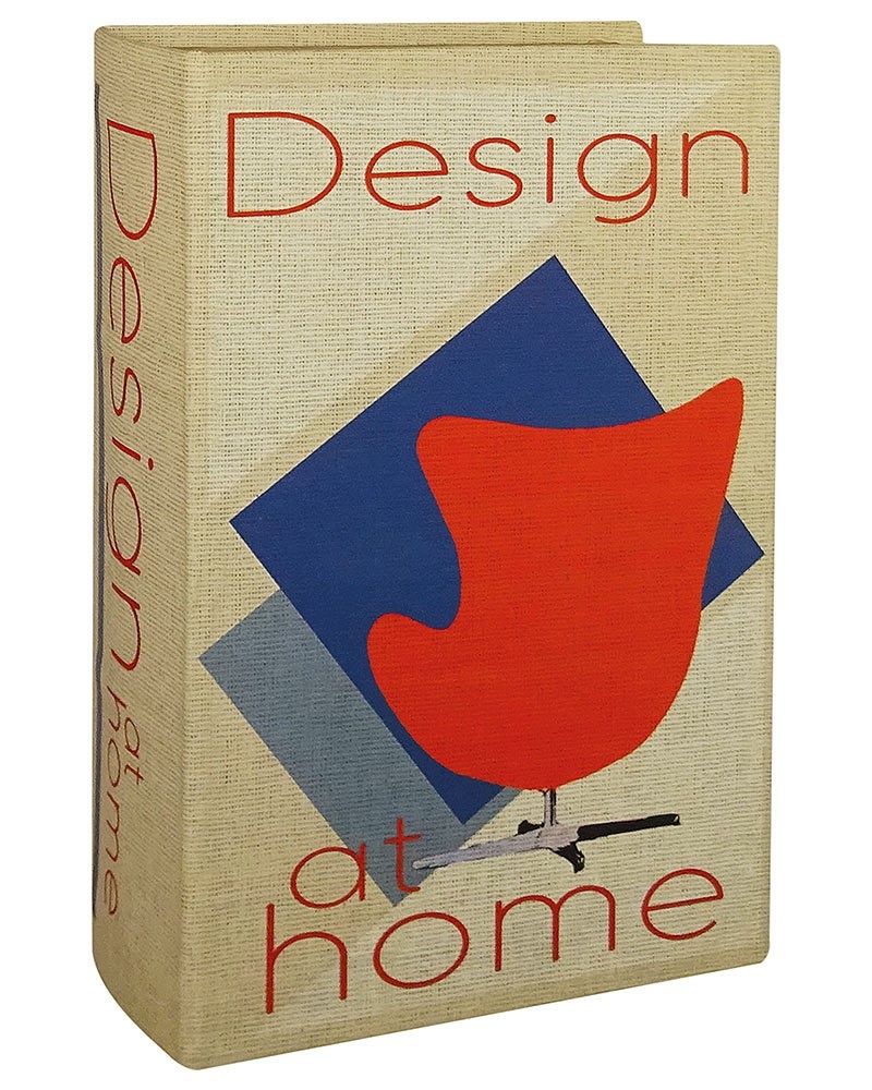 Hohles Buch mit Geheimfach Design at Home Buchversteck Nostalgie Vintage 21 cm