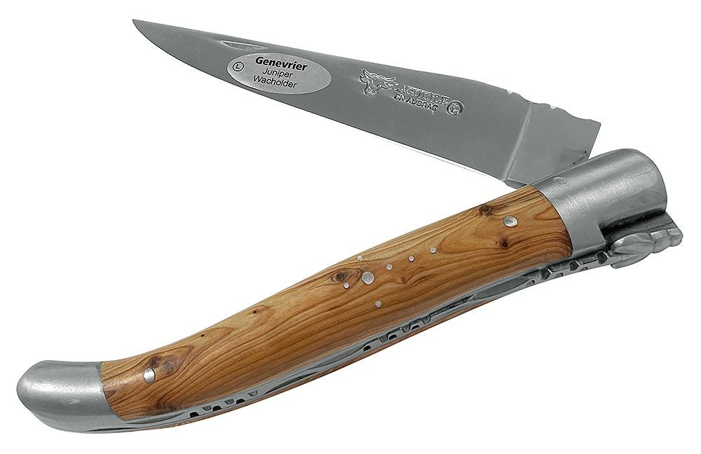 Laguiole en Aubrac Taschenmesser Wacholder (Genévrier) matt 12 cm Laguiole en Aubrac Taschenmesser Wacholder (Genévrier) matt 12 cm