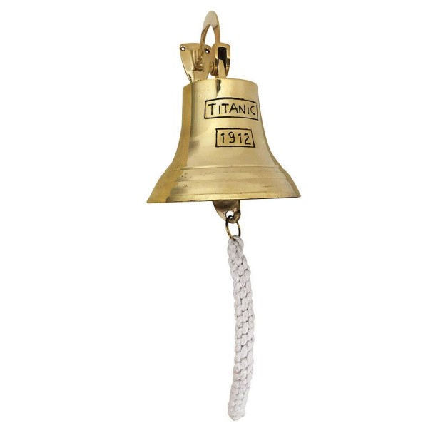 Schiffsglocke Titanic 1912 Messing Glocke Nostalgie Maritim 14 cm
