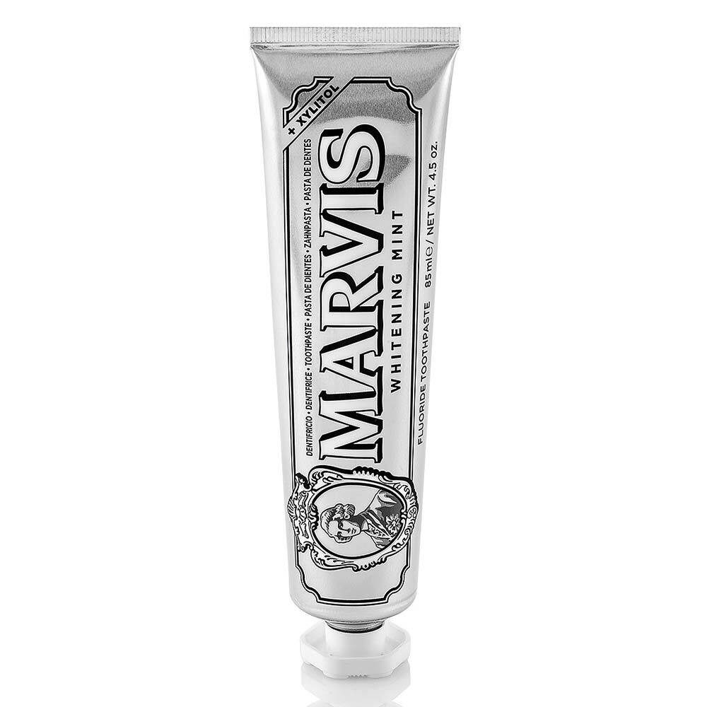 Marvis Zahnpasta Whitening Mint Zahncreme Aufhellende Wirkung Minze 85 ml