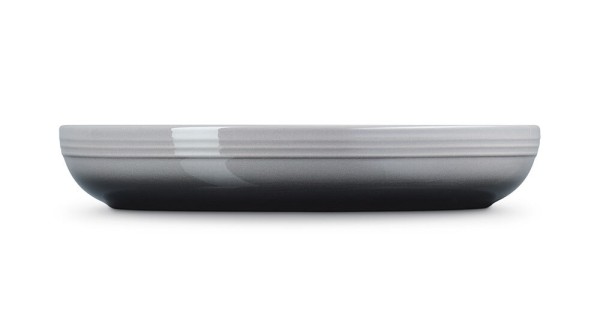 Le Creuset Suppenteller Coupe Steinzeug Flint Grau 22cm