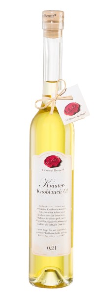 Gourmet Berner Kräuter-Knoblauchöl 0,2 l