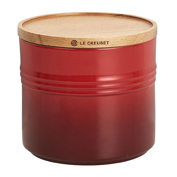 Le Creuset Vorratsdose Mittel Kirschrot 1,1L Le Creuset Vorratsdose Mittel Kirschrot 1,1L