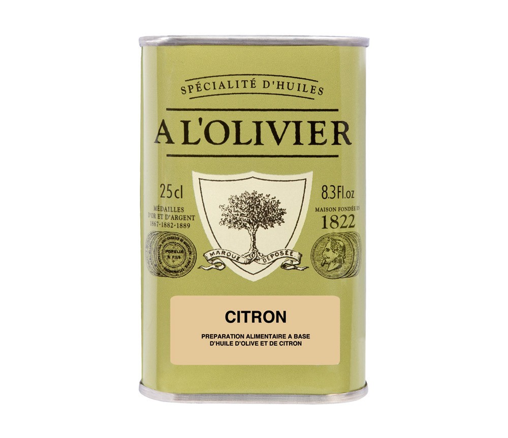 A L'Olivier Olivenöl mit Zitrone 250ml EF18303