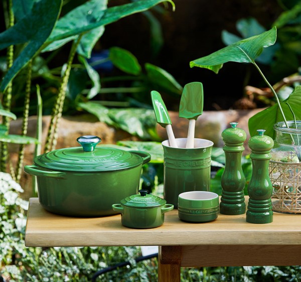 Le Creuset Snackschälchen Steinzeug Bamboo Green 12cm