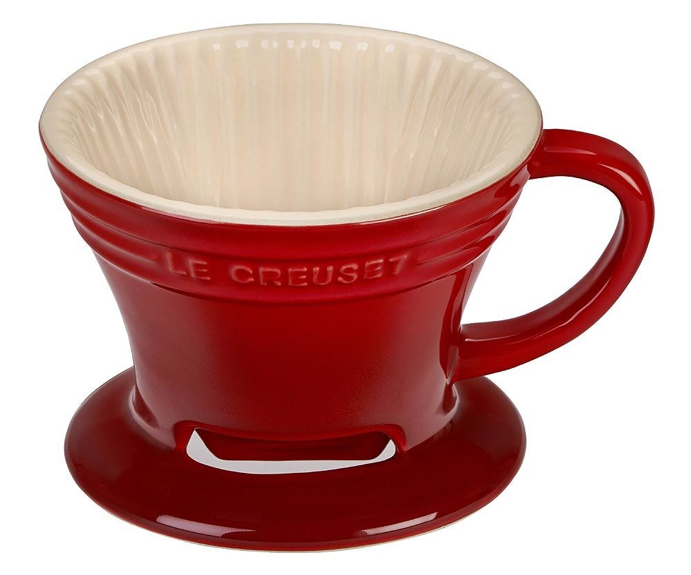 Le Creuset Kaffee-Filter Steinzeug Kirschrot 300ml