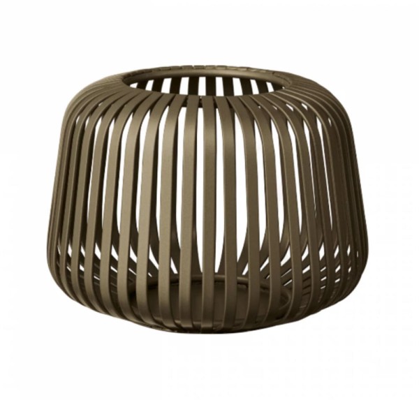 blomus Laterne LITO Burned Metal Windlicht