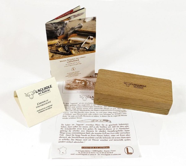 Laguiole en Aubrac Sommeliermesser Kellnermesser Buchsbaumholz (Buis)