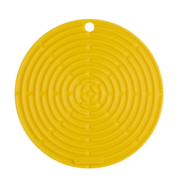 Le Creuset Topflappen Rund Silikon Nectar Gelb