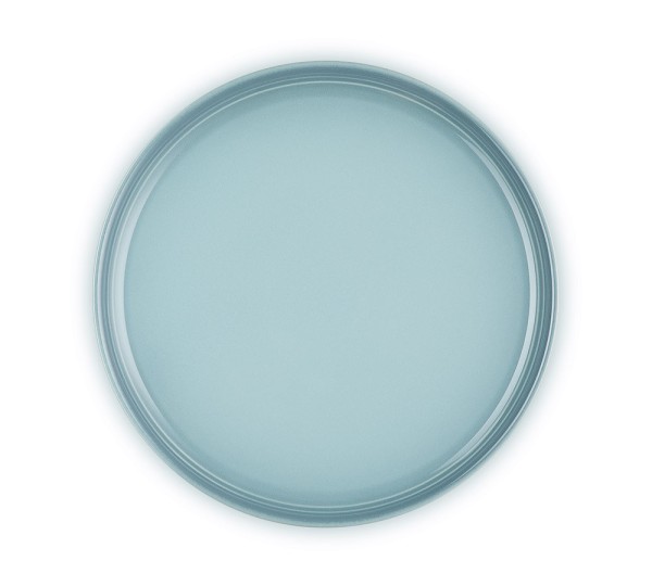Le Creuset Frühstücksteller Coupe Steinzeug Sea Salt 22cm