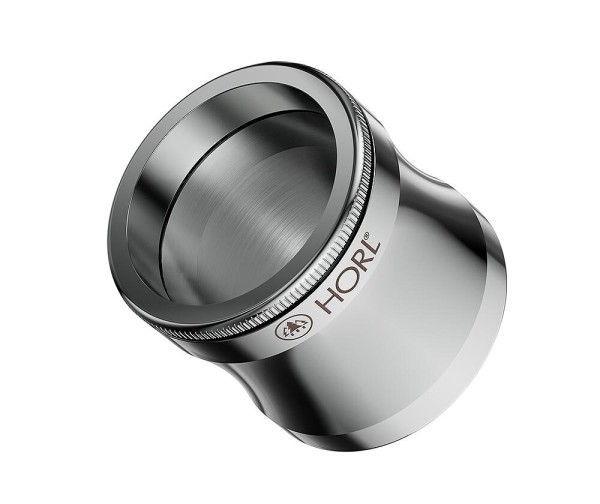 HORL Lupe Messing verchromt - 3,5-fache Vergrößerung