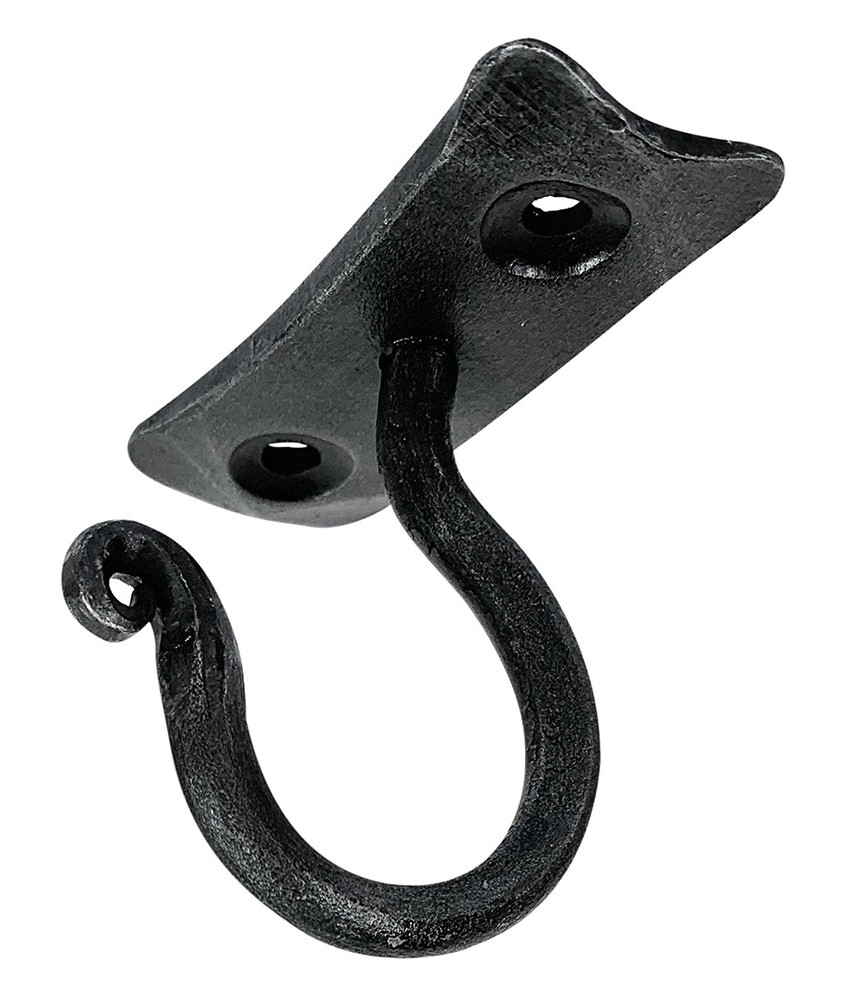 Wandhaken Deckenhaken Schmiedeeisen Wandhalterung Antik-Stil Schwarz Wandhaken Deckenhaken Schmiedeeisen Wandhalterung Antik-Stil Schwarz