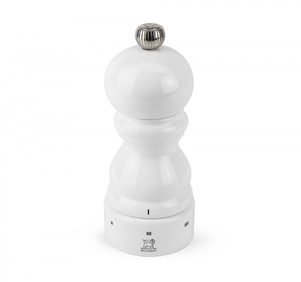 Peugeot Paris Salzmühle Holz Weiss Lackiert U-Select 12cm