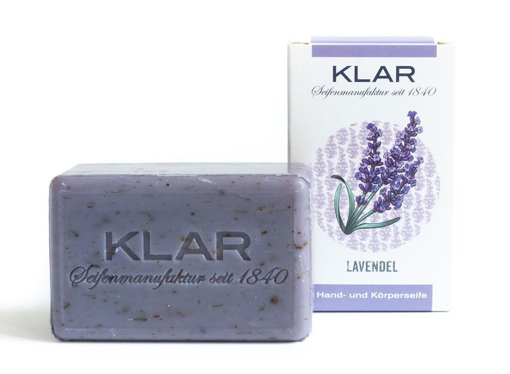KLAR Seife Lavendel (palmölfrei) 100g