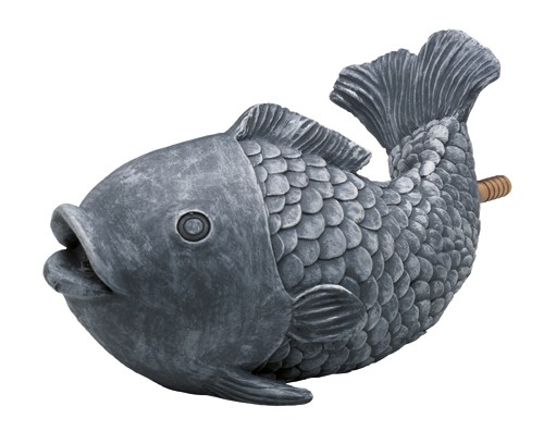 Oase Wasserspeier Fisch Tierfigur