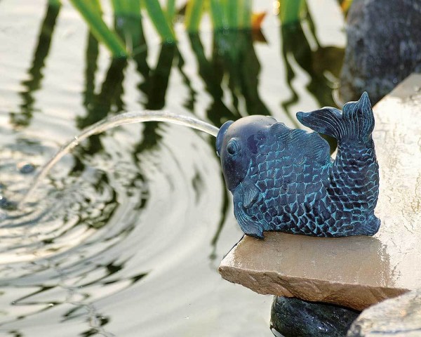 Ubbink TEICH-SET 1000 Teichbecken 1000L + Pumpe Schlauch Wasserspeier Pflanzkörbe